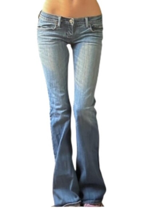 Women Jeans Flare Wide Leg · Hollister — photo 1 of 1